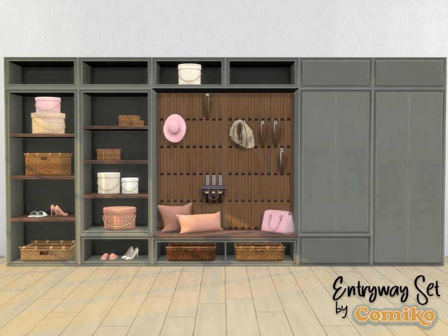 Галерея мода Набор для прихожей Entryway Set #1